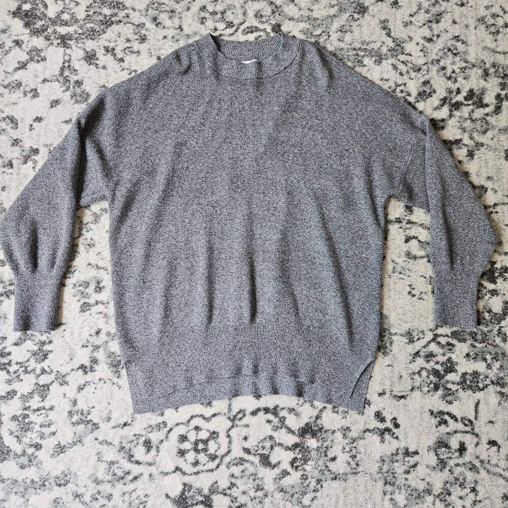 Abercrombie & Fitch LuxeLoft Oversized Legging-Friendly Crew Sweater